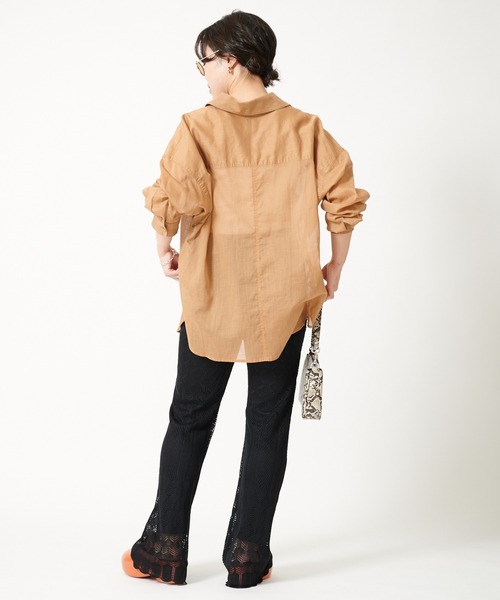 U by SPICK&SPAN(ユーバイスピックアンドスパン)の「クロシェパンツ◆(その他パンツ・レディース・ブラック/ホワイト系その他・38/36)」の9枚目の写真
