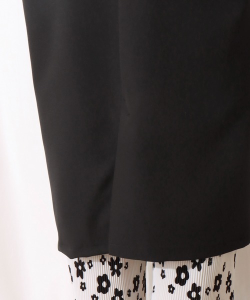 libelle more(リベル モア)の「両面ツイル ロングベスト(ベスト・レディース・ライトカーキ/ブラック/モカ/グレイッシュベージュ/ブラウン/グリーン・L/M)」の15枚目の写真