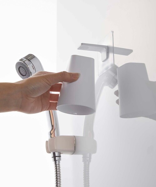 tower(タワー)の「《WEB限定》【tower/タワー】フィルムフック マグネットタンブラー(バス/トイレグッズ・レディース・ブラック/ホワイト・FREE)」の21枚目の写真