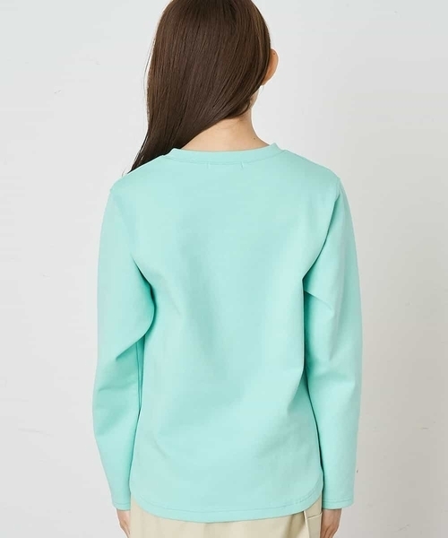 A de a.v.v（アードアー・ヴェ・ヴェ）の「フラワーフォトプリントTシャツ（Tシャツ/カットソー・レディース・ライトパープル/グリーン/ホワイト・38/36）」の18枚目の写真