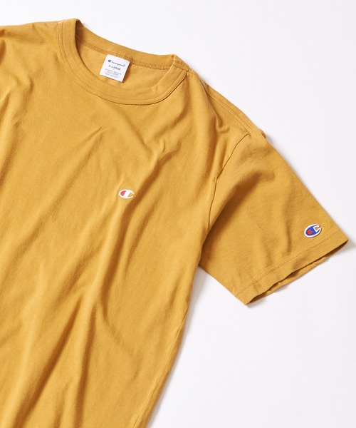 Champion(チャンピオン)の「Champion正規取り扱いアイテム!【Champion】ベーシックロゴTシャツ SHORTSLEEVE T-SHIRT C3-P300(Tシャツ/カットソー・メンズ・ホワイト/ブラック/ベージュ/パープル/ネイビー/グレー/ライム/オレンジ/グリーン・M/L/XL)」の20枚目の写真