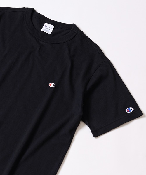 Champion(チャンピオン)の「Champion正規取り扱いアイテム!【Champion】ベーシックロゴTシャツ SHORTSLEEVE T-SHIRT C3-P300(Tシャツ/カットソー・メンズ・ホワイト/ブラック/ベージュ/パープル/ネイビー/グレー/ライム/オレンジ/グリーン・M/L/XL)」の19枚目の写真