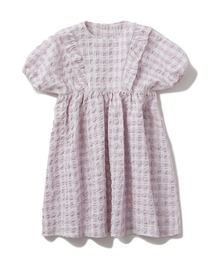 gelato pique（ジェラートピケ）の「【KIDS】ギンガムチェックドレス（ルームワンピース・キッズ）」