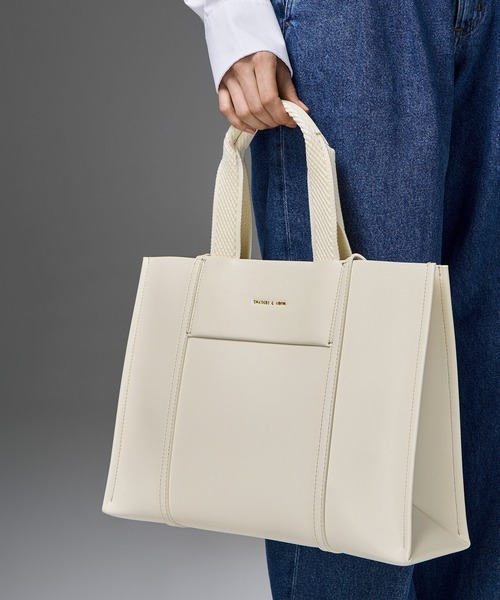 シャリア ラージダブルハンドルトートバッグ / Shalia Large Double