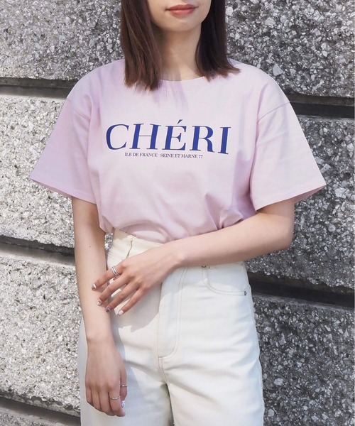 tiptop(ティップトップ)の「単色ロゴBIGTシャツ(Tシャツ/カットソー・レディース・ブラック/オフホワイト/ピンク/ホワイト系その他/ブラック系その他/ピンク系その他/ホワイト系その他2/ホワイト系その他3/ブラック系その他2/ホワイト系その他4・FREE)」の10枚目の写真