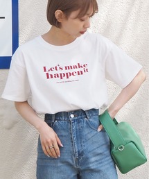 tiptop | 単色ロゴBIGTシャツ(Tシャツ/カットソー)