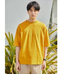 green label relaxing | GIZAコットン クリーン クルーネック 半袖 Tシャツ カットソー -制菌・部屋干し防臭-(Tシャツ/カットソー)