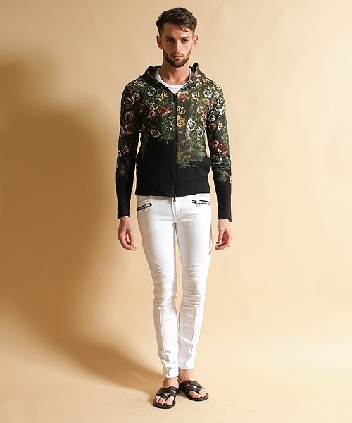 NO ID.（ノーアイディ）の「mp3058 - Cストレッチコーティング加工ライダーススキニーパンツ（その他パンツ・メンズ・ホワイト/ブラック/インディゴブルー・2/1/3）」の19枚目の写真