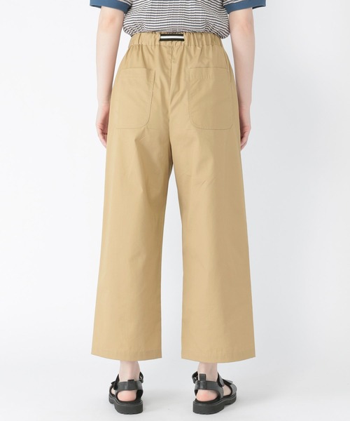 studio CLIP（スタディオクリップ）の「【撥水/UV/防汚】レジャーガチャベルト付きワイドパンツ（その他パンツ・レディース・ブラック/ベージュ/カーキ・FREE）」の9枚目の写真