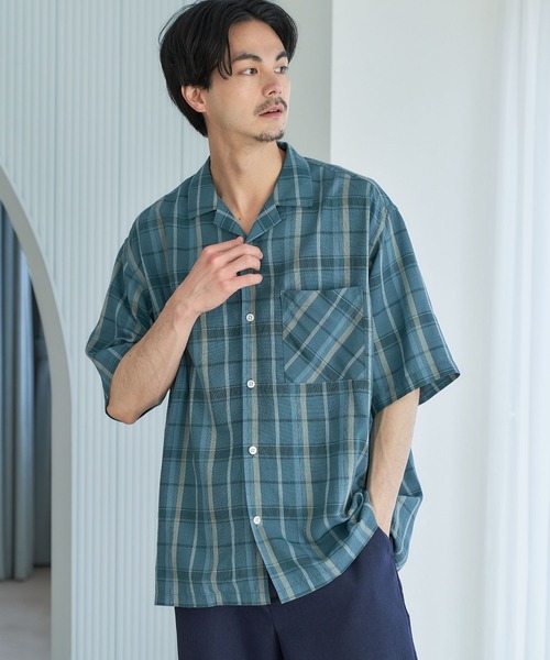 新品未使用　ニコアンド　be with m misayo カラフルチェックシャツ 新品未使用 ニコアンド be with m misayo カラフルチェックシャツ