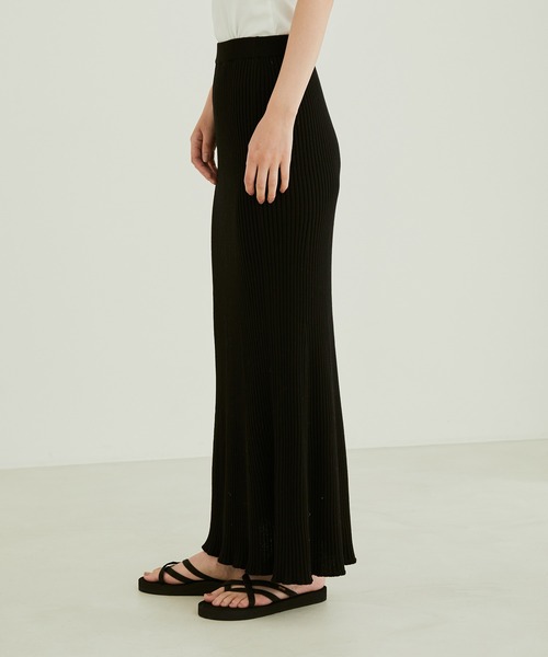 SALONadametrope☆リブニットマーメイドスカート 新品 SALON adam et rope'（サロン アダム エ ロペ）の「リブニット