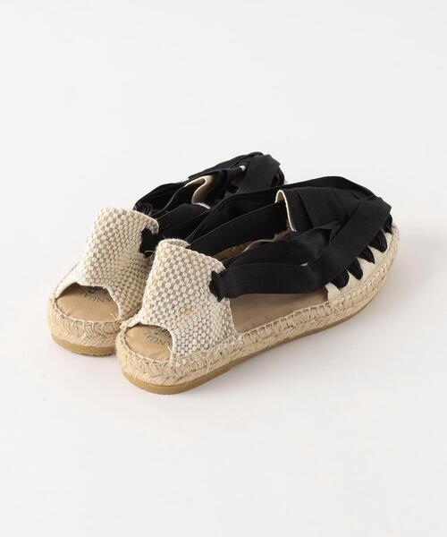 Steven Alan（スティーブンアラン）の「＜LA MANUAL ALPARGATERA＞ESPADRILLES/エスパドリーユ（サンダル・レディース・ホワイト/ブラック・38/39/36/37）」の6枚目の写真