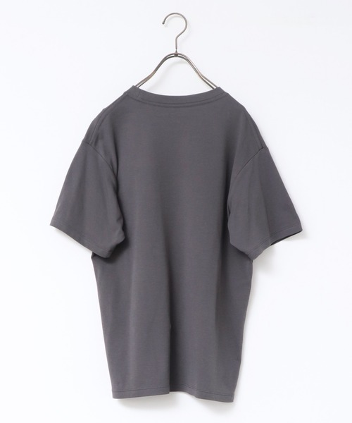 hunch（ハンチ）の「ビーズ刺繍半袖Tシャツ（Tシャツ/カットソー