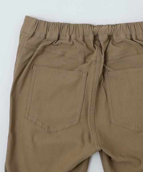 Fashion Letter（ファッションレター）の「レーヨンツイルストレッチレギンスパンツ（チノパンツ・レディース・カーキ/ネイビー/ブラック/ベージュ・M/L/LL）」の5枚目の写真