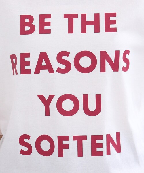 SHOO・LA・RUE(シューラルー)の「◆4段ロゴプリントTシャツ(Tシャツ/カットソー・レディース・ブラック/ホワイト系・01/02/03)」の9枚目の写真