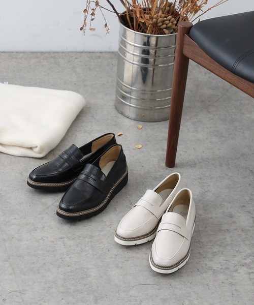 COLONY 2139（コロニートゥーワンスリーナイン）の「マカロンFoot / 厚底ローファー（ローファー・レディース・ブラウン/アイボリー/ブラック系その他/ブラック/ブラック系その他2・23/24/25）」の22枚目の写真