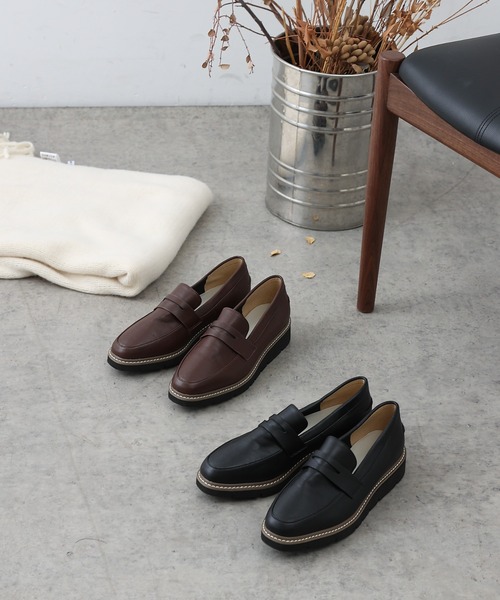 COLONY 2139（コロニートゥーワンスリーナイン）の「マカロンFoot / 厚底ローファー（ローファー・レディース・ブラウン/アイボリー/ブラック系その他/ブラック/ブラック系その他2・23/24/25）」の15枚目の写真