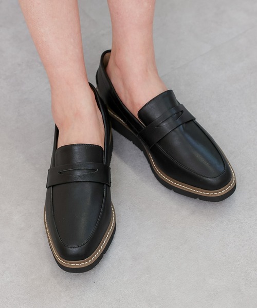 COLONY 2139（コロニートゥーワンスリーナイン）の「マカロンFoot / 厚底ローファー（ローファー・レディース・ブラウン/アイボリー/ブラック系その他/ブラック/ブラック系その他2・23/24/25）」の11枚目の写真