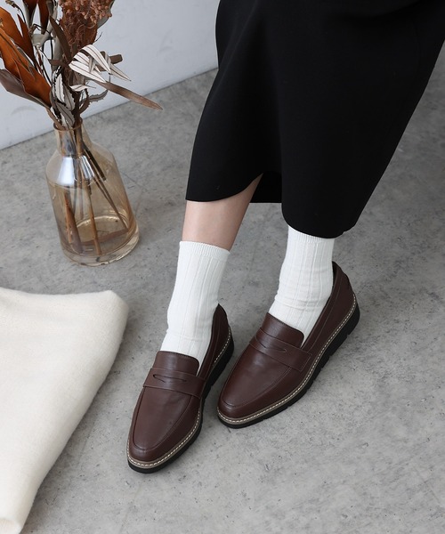 COLONY 2139（コロニートゥーワンスリーナイン）の「マカロンFoot / 厚底ローファー（ローファー・レディース・ブラウン/アイボリー/ブラック系その他/ブラック/ブラック系その他2・23/24/25）」の12枚目の写真