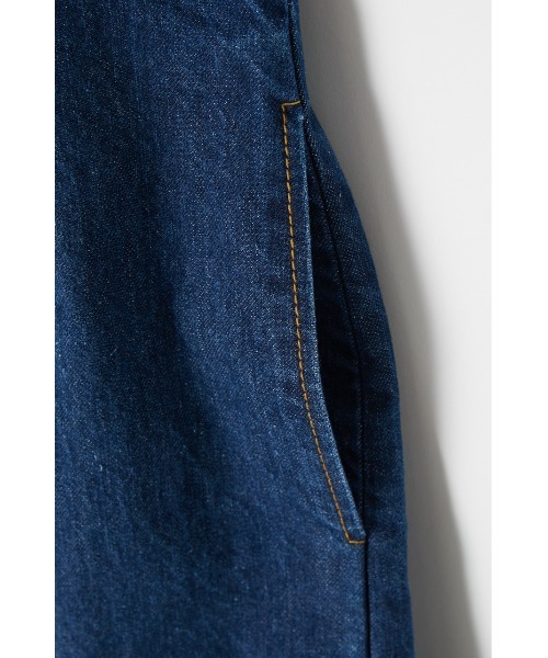 MOUSSY（マウジー）の「CHINA BUTTON DENIM ドレス（ワンピース・レディース・オフホワイト/ブルー・1/2）」の17枚目の写真