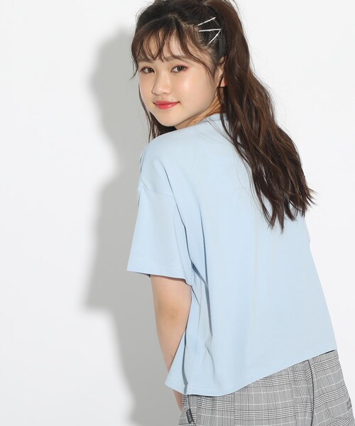 K&K★新品 ピンクラテ★カレッジロゴプルオーバー 140 PINK－latte×champion／コラボ】カレッジロゴプルオーバー