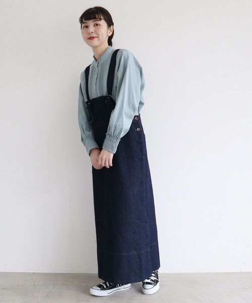 l'atelier du savon（アトリエドサボン）の「C/太綾 サロペットIライン