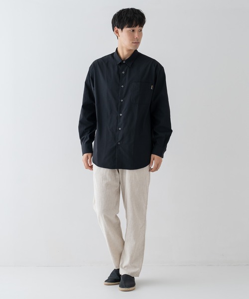 BRICK & SONS（ブリックアンドサンズ）の「CORDURA ベーシックレギュラーカラーシャツ＜ブラック＞（シャツ/ブラウス・メンズ・ブラック・LL/M/L）」の7枚目の写真