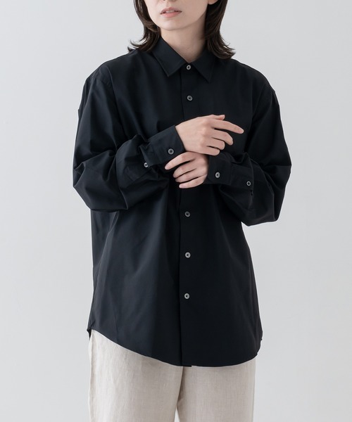 BRICK & SONS（ブリックアンドサンズ）の「CORDURA ベーシックレギュラーカラーシャツ＜ブラック＞（シャツ/ブラウス・メンズ・ブラック・LL/M/L）」の10枚目の写真