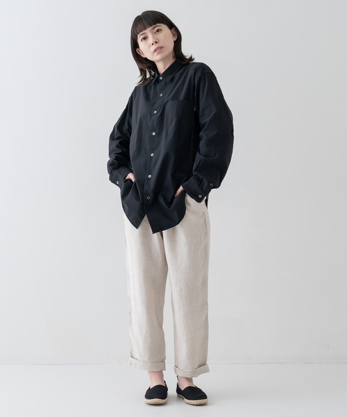 BRICK & SONS（ブリックアンドサンズ）の「CORDURA ベーシックレギュラーカラーシャツ＜ブラック＞（シャツ/ブラウス・メンズ・ブラック・LL/M/L）」の11枚目の写真