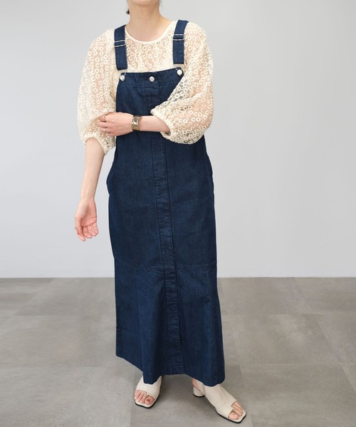 ＡＮＤＪ（アンドジェイ）の「花柄チュールレースボリューム袖トップス（シャツ/ブラウス・レディース・アイボリー・M）」の6枚目の写真