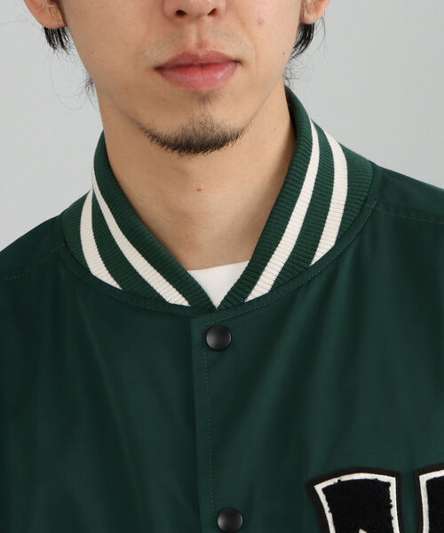 BEAMS HEART（ビームスハート）の「BEAMS HEART / ポリエステル コットン ワッペン ビッグ スタジャン（スタジャン・メンズ・ブラック/ダークグリーン・SMALL/MEDIUM/LARGE）」の22枚目の写真