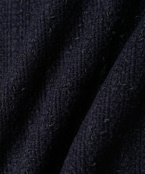 VIS(ビス)の「ツイードニットベスト(ベスト・レディース・ネイビー/ブラック系その他・FREE)」の11枚目の写真