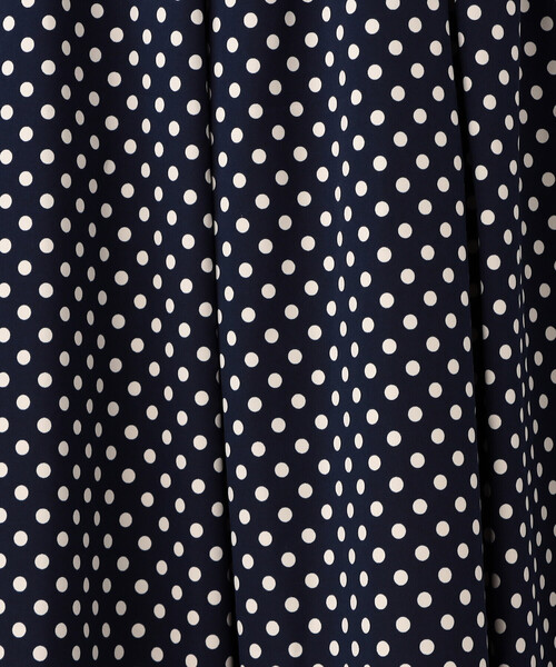 Comme　Ca　Mature（コムサマチュア）の「【セットアップ対応】＜ウォッシャブル＞ドットプリント　スカート（スカート・レディース・ブラック/ネイビー・FREE）」の15枚目の写真