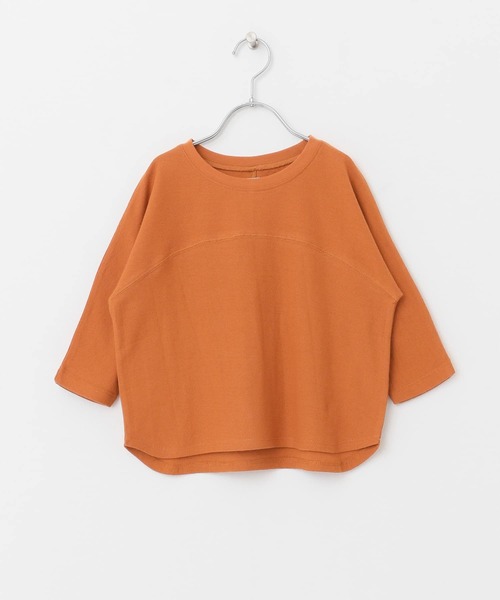 URBAN RESEARCH DOORS（アーバンリサーチドアーズ）の「梨地7分袖フットボールTシャツ(KIDS)（Tシャツ/カットソー・キッズ・オフホワイト/オレンジ系その他・120/105/135）」の17枚目の写真