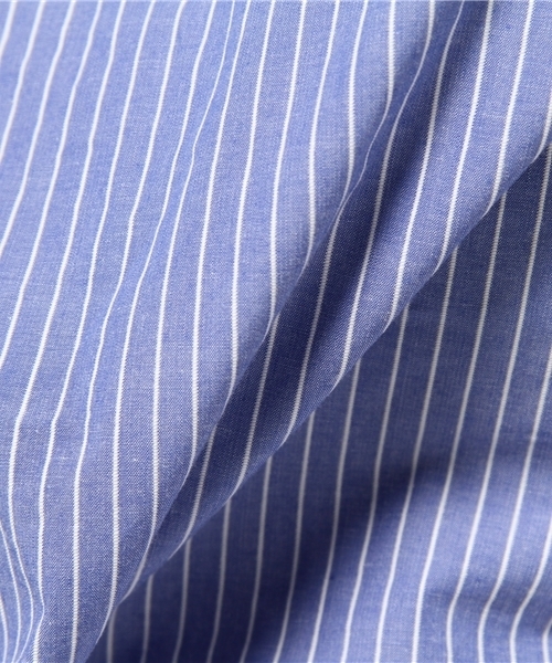 B:MING by BEAMS（ビーミングバイビームス）の「ビーミング by ビームス / スタンドカラープルオーバー（シャツ/ブラウス・レディース・ホワイト/サックスブルー/ブルー・SMALL/MEDIUM）」の7枚目の写真