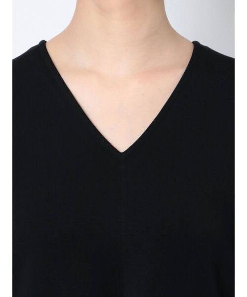 ELENDEEK(エレンディーク)の「ニットスリーブスポンジワンピース(ワンピース・レディース・ブラック/ベージュ/チャコールグレー・02/01)」の11枚目の写真