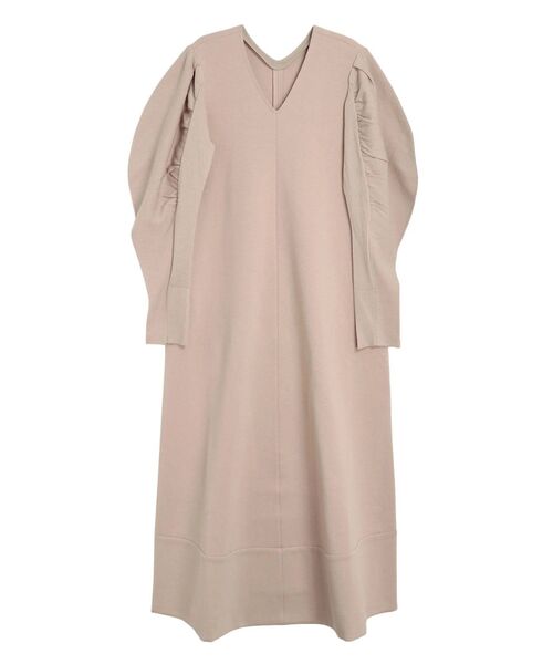 ELENDEEK(エレンディーク)の「ニットスリーブスポンジワンピース(ワンピース・レディース・ブラック/ベージュ/チャコールグレー・02/01)」の22枚目の写真