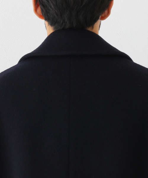 セール】【blurhms / ブラームス】Wool Cashmere Pea Coat