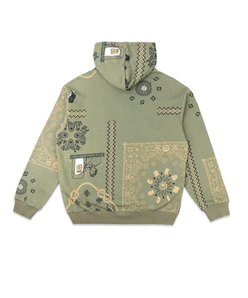 ICECREAM(アイスクリーム)の「DEAL HOODIE(スウェット・メンズ・レッド/グリーン・LARGE/MEDIUM/X-LARGE)」の5枚目の写真