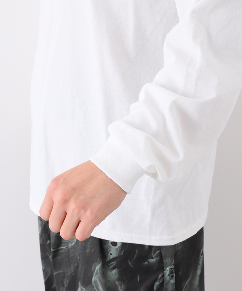 Evisen Skateboards(エビセンスケートボード)の「【EVISEN / エビセン】TSUBAKI LOGO L/S Tシャツ(Tシャツ/カットソー・メンズ・ブラック/ホワイト・MEDIUM/LARGE)」の9枚目の写真