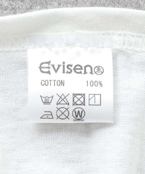 Evisen Skateboards(エビセンスケートボード)の「【EVISEN / エビセン】TSUBAKI LOGO L/S Tシャツ(Tシャツ/カットソー・メンズ・ブラック/ホワイト・MEDIUM/LARGE)」の4枚目の写真
