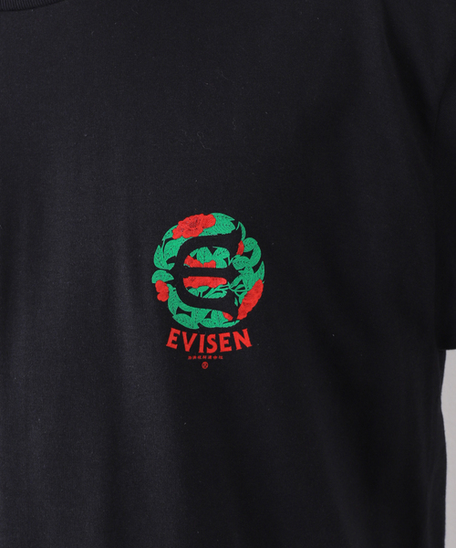 Evisen Skateboards(エビセンスケートボード)の「【EVISEN / エビセン】TSUBAKI LOGO L/S Tシャツ(Tシャツ/カットソー・メンズ・ブラック/ホワイト・MEDIUM/LARGE)」の12枚目の写真