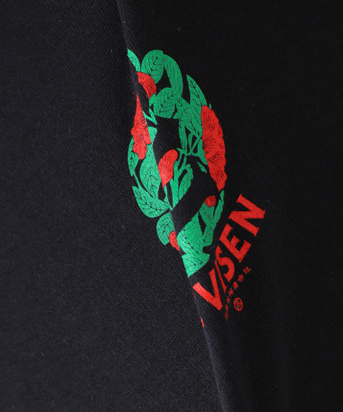 Evisen Skateboards(エビセンスケートボード)の「【EVISEN / エビセン】TSUBAKI LOGO L/S Tシャツ(Tシャツ/カットソー・メンズ・ブラック/ホワイト・MEDIUM/LARGE)」の10枚目の写真