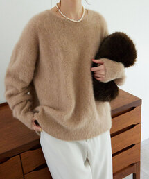SLOBE IENA | フォックスカシミヤプルオーバー(ニット/セーター)