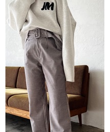 JUMELLE | クラシカルチェックパンツ(その他パンツ)