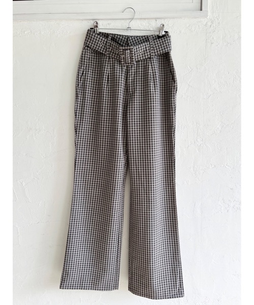 JUMELLE（ジュメロ）の「クラシカルチェックパンツ（その他パンツ・レディース・グレー・SMALL/MEDIUM）」の13枚目の写真