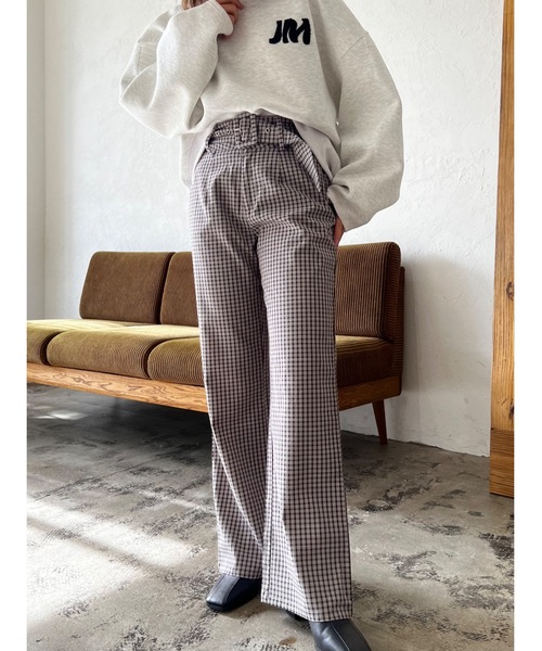 JUMELLE（ジュメロ）の「クラシカルチェックパンツ（その他パンツ・レディース・グレー・SMALL/MEDIUM）」の16枚目の写真