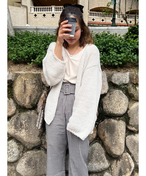 JUMELLE（ジュメロ）の「クラシカルチェックパンツ（その他パンツ・レディース・グレー・SMALL/MEDIUM）」の14枚目の写真