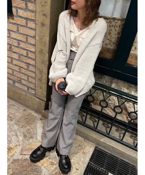 JUMELLE（ジュメロ）の「クラシカルチェックパンツ（その他パンツ・レディース・グレー・SMALL/MEDIUM）」の10枚目の写真