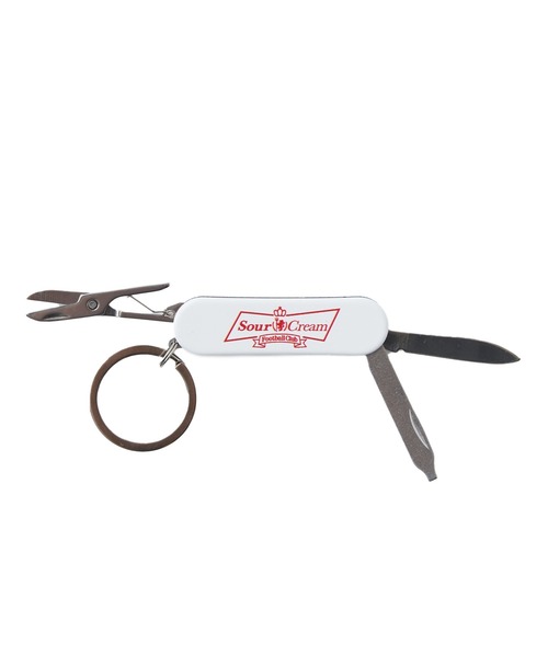 WHO'S WHO gallery（フーズフーギャラリー）の「【Sourcream/サワークリーム】3WAY multi tool（キーホルダー・メンズ・ホワイト/ブラック・FREE）」の4枚目の写真